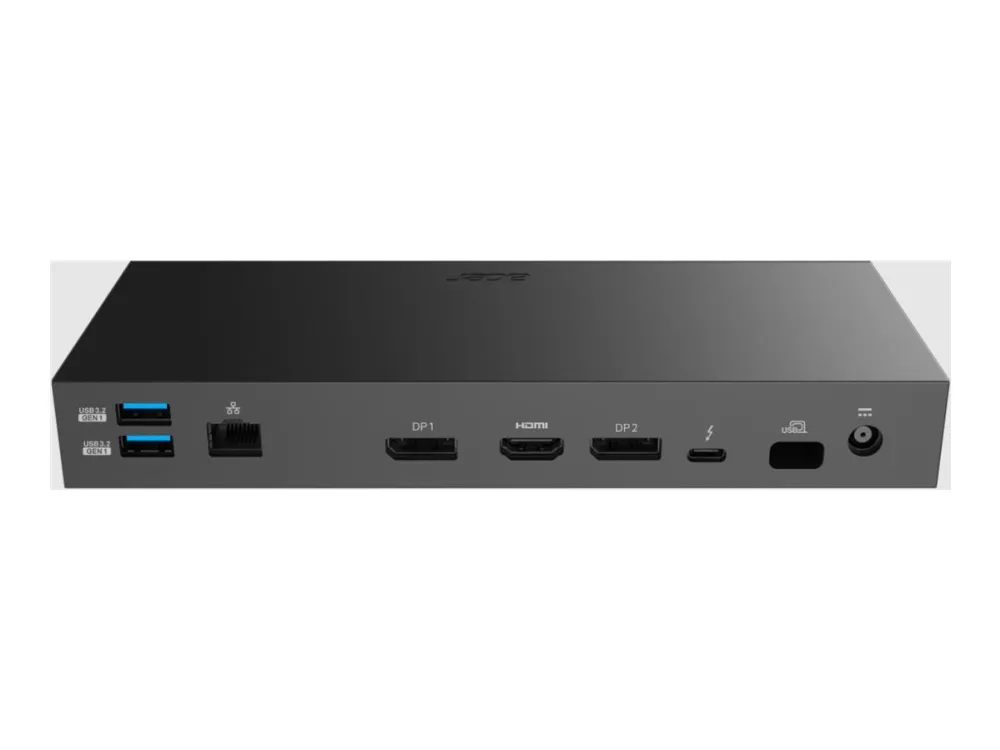 Acer Thunderbolt 4 Dock T34 (ADK360) - docking station - Thunderbolt 4 - HDMI 2 x DP Thunderbolt 4 - 1GbE 2.5GbE