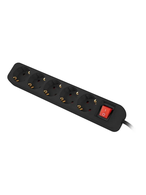 Lanberg - power strip - with circuit breaker - 2500 Watt