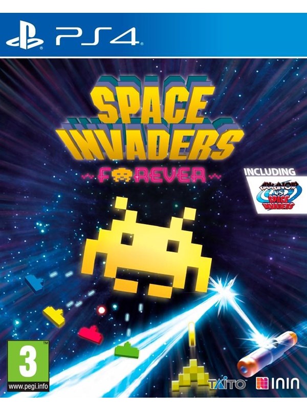 Space Invaders Forever - Sony PlayStation 4 - Action