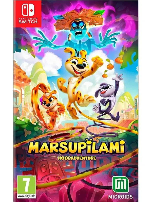 Marsupilami: Hoobadventure (Code in a Box) - Nintendo Switch - Platformer