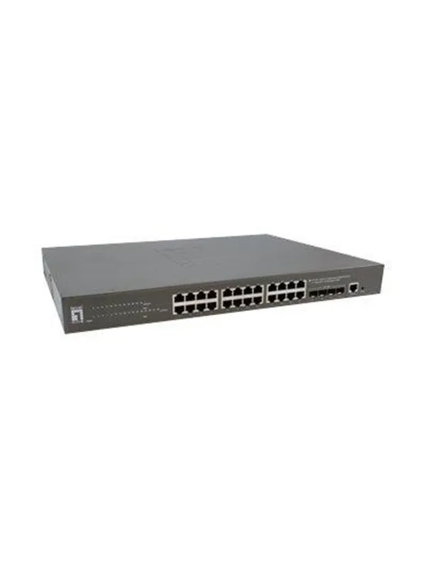 LevelOne GTP-2871 - switch - 28 ports - Managed - rack-mountable