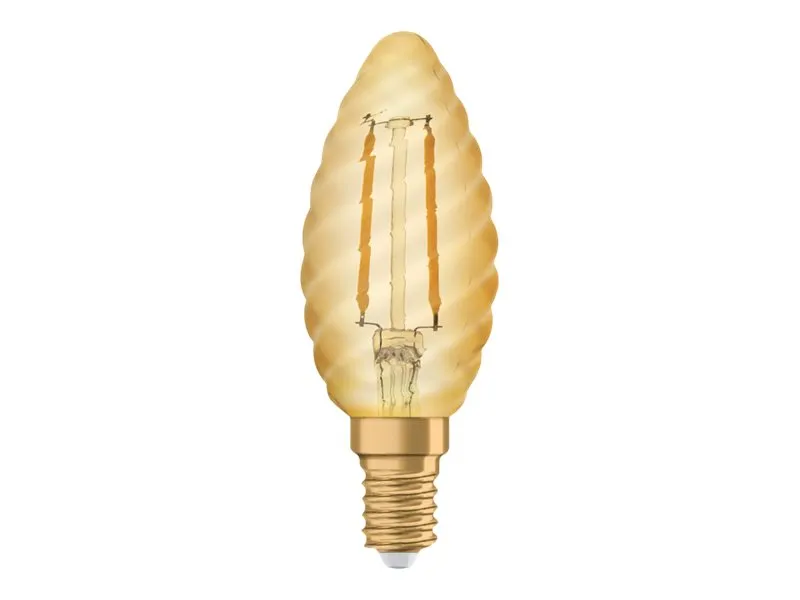Osram LED-lyspære Vintage 1906 Classic Candle 2.5W/824 (22W) Gold E14