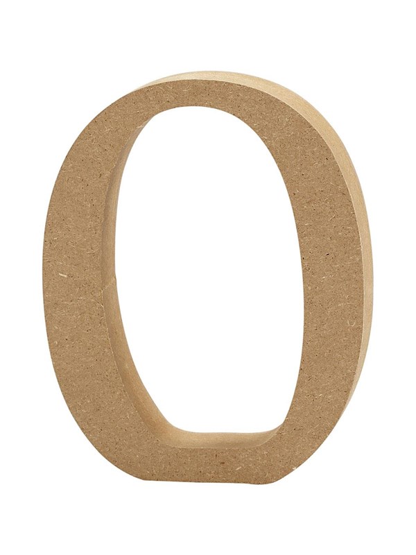 Creativ Company Letter O MDF 13cm 1pc.