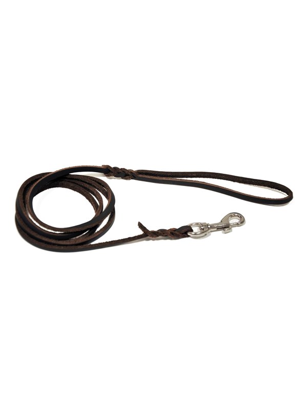 Dogman Leather Leash Lina Brown S 9mm x 180cm