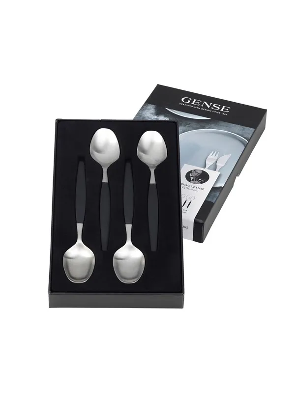 Gense Focus de Luxe dessert spoon 4 pcs