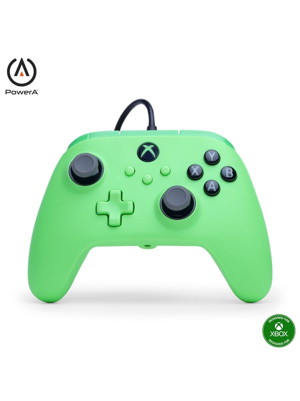 PowerA Advantage Plus kablet kontroller for Xbox Series X|S - Grønn eng