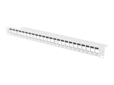 Lanberg PPKS-1024-S - patch panel (blank) - 1U - 19"