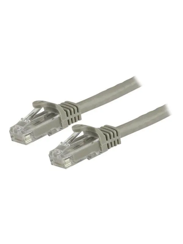 StarTech.com 7.5 m CAT6 Cable - Grey Patch Cord - Snagless - ETL Verified - patch cable - 7.5 m - grey - Grå - 7.5m