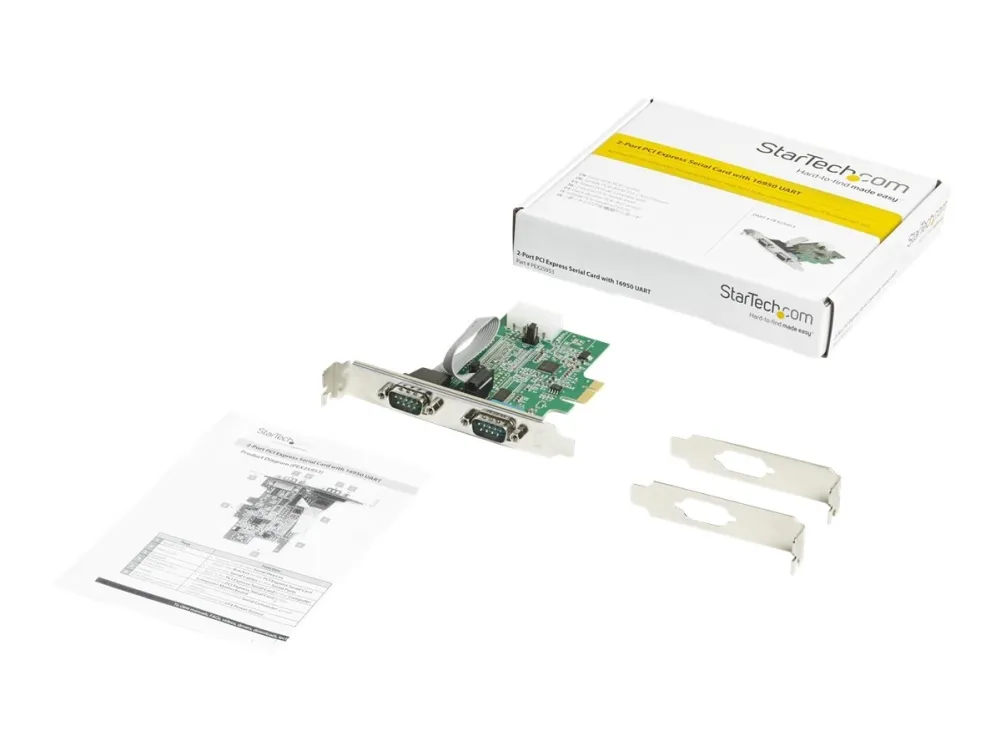 StarTech.com PCI-E - RS232 Serial Card - Asix AX99100