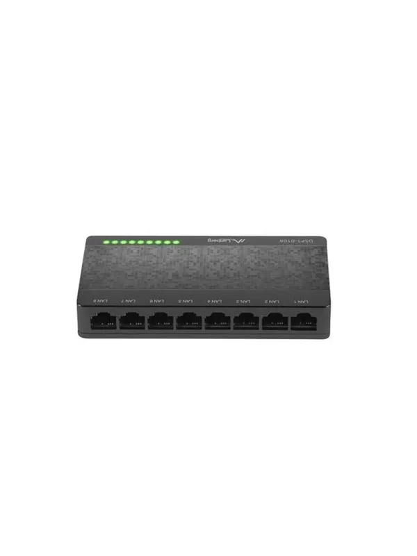 Lanberg DSP1-0108 - switch - 8 ports - unmanaged
