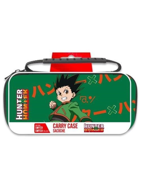 Trade Invaders Hunter X Hunter Slim Bag for Switch and Switch Oled - Green - Gon - Miscellaneous Bag - Nintendo Switch