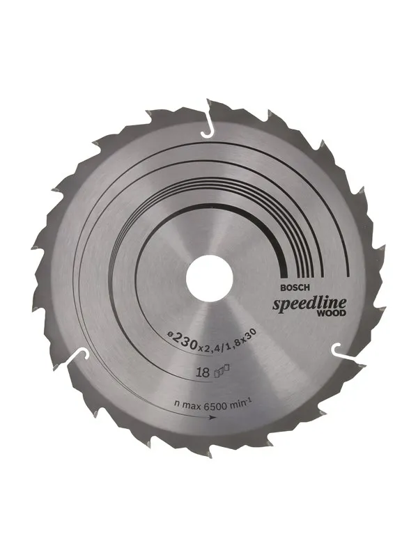 Bosch Sirkelsagblad Speedline Wood 230 x 30 x 2,4 mm, 18