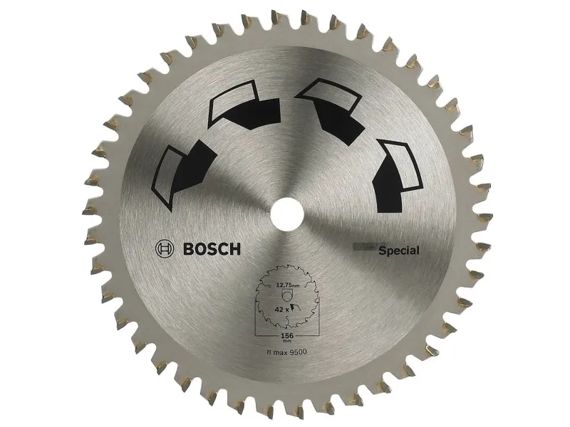 Bosch Sirkelsagblad SPECIAL D= 156 mm, borediameter= 12,75 mm, T= 42