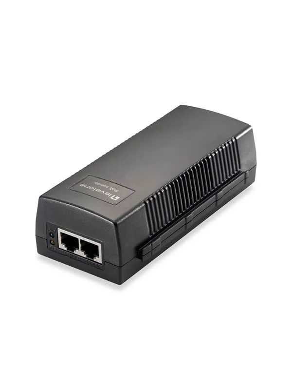 LevelOne GE PoE-Injektor Adapter POI-2012 15.4W Strømforsyning (PSU) - ATX - 80 Plus