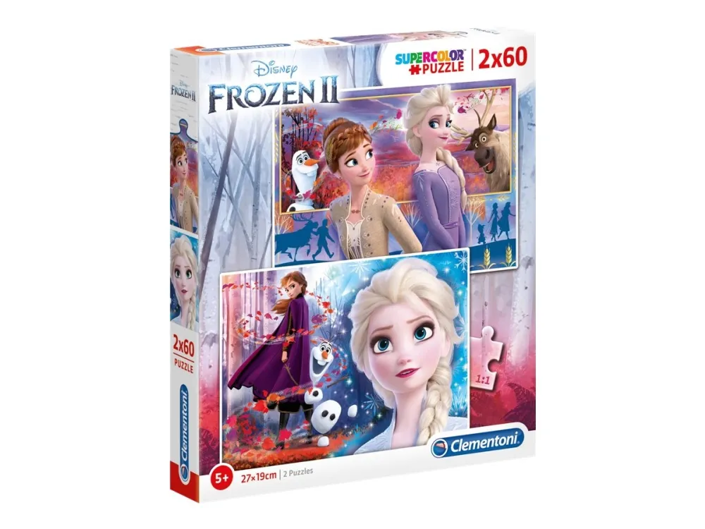 Clementoni 2x60 Puzzles Kids Frozen 2