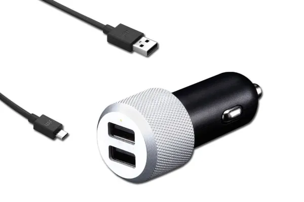 Just Mobile Highway Max with Micro USB - Car Charg