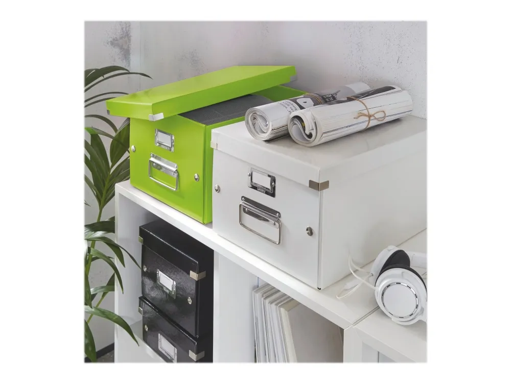 Leitz Oppbevaringsboks Click & Store  WOW Medium Grønn