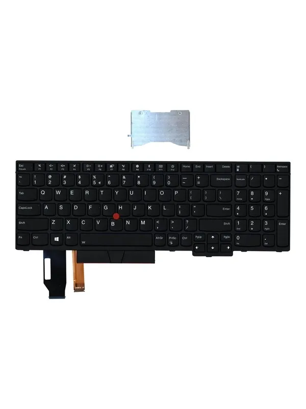 Lenovo Lite-On - Bærbart tastatur - til utskifting - Engelsk (USA) - Svart