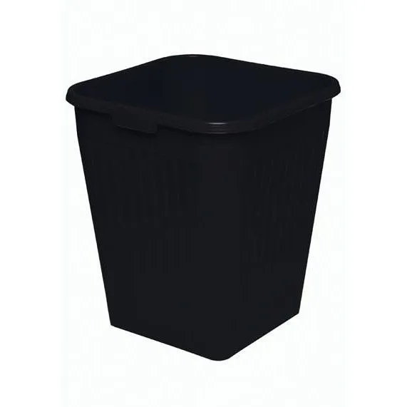 Bantex Orth-Papirkurv, 25 L, Svart