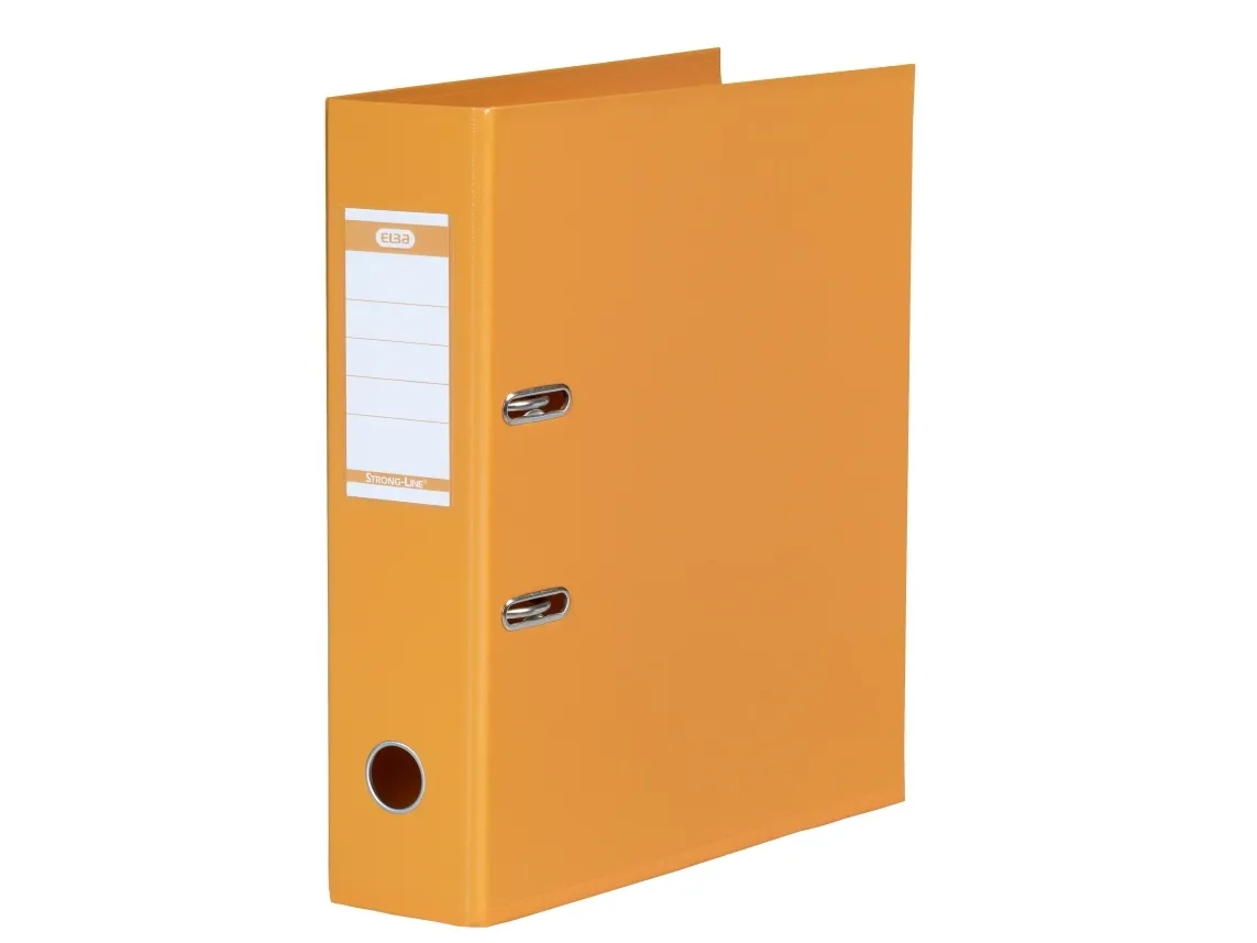 ELBA  Strong-Line Brevordner Orange A4 8 Cm