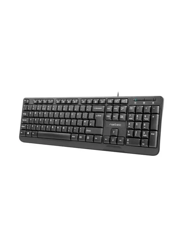 Natec Genesis - Tastatur - Engelsk (USA) - Svart