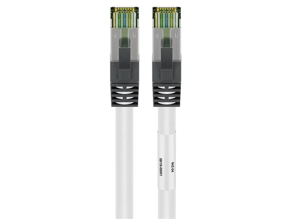 Pro LAN CAT 8.1 STP - Hvit - 0.5m