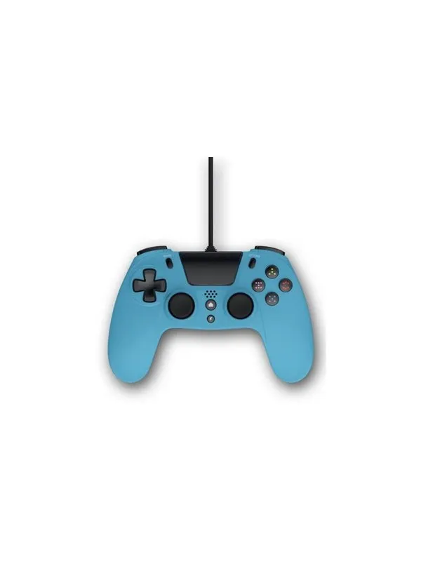 Gioteck VX4 Wired Blue Controller for PS4 - Wired Controller - Sony PlayStation 4