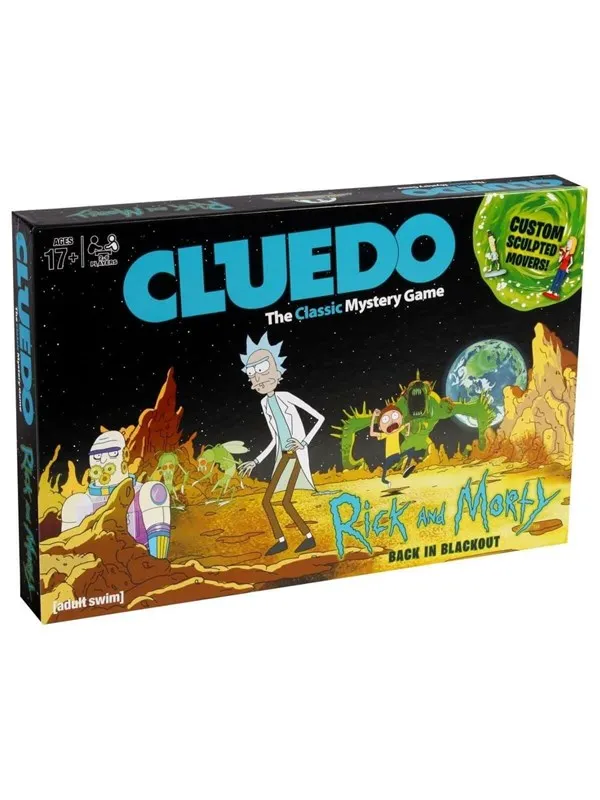 Winning Moves Rick and Morty Cluedo Mystery (English)