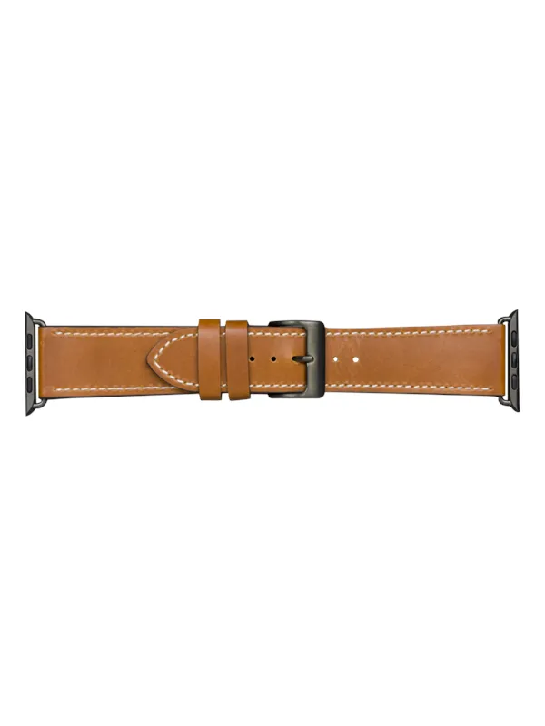 dbramante1928 Copenhagen - Watch Strap 44mm - Tan/Space Grey