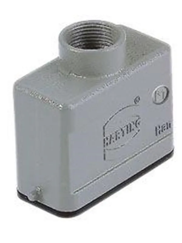 Harting Han A hood top entry LC TWO PEGS M20