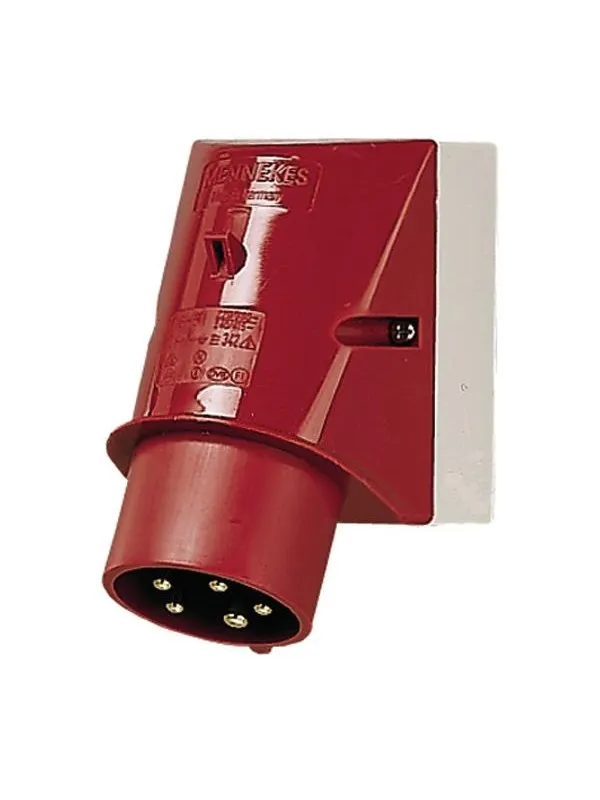 Mennekes Wall mounted inlet 32a5p6h400v ip44