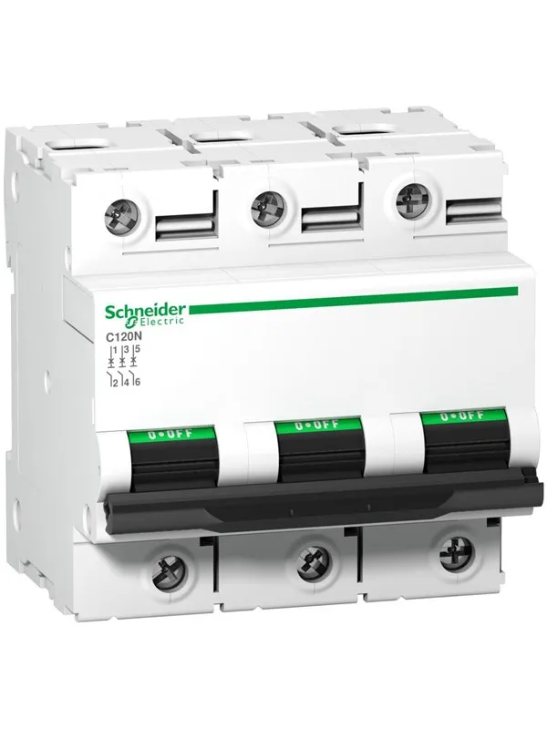 Schneider Electric C120n 3p 100a c 10000a 415v miniature ci