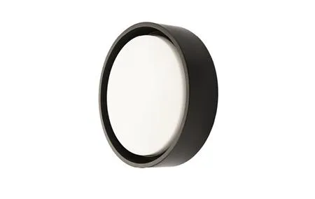 SG Armaturen Frame round black led 3000k