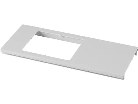 Hager Cover 2m 2se/br 130 perlegrey