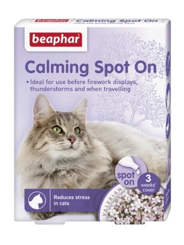 Beaphar calming spot on cat