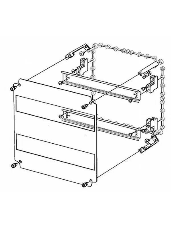 FIBOX Od-1 din-fitting