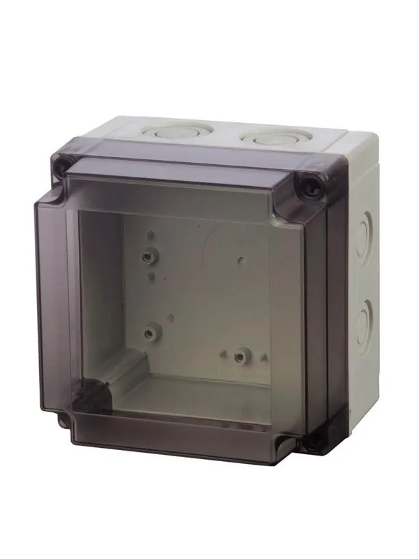FIBOX Enclosure pc metric smoked transparent cover pcm 125/100 t