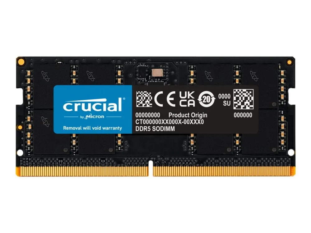 Crucial - DDR5 - module - 32 GB - SO-DIMM 262-pin - 5600 MHz / PC5-44800