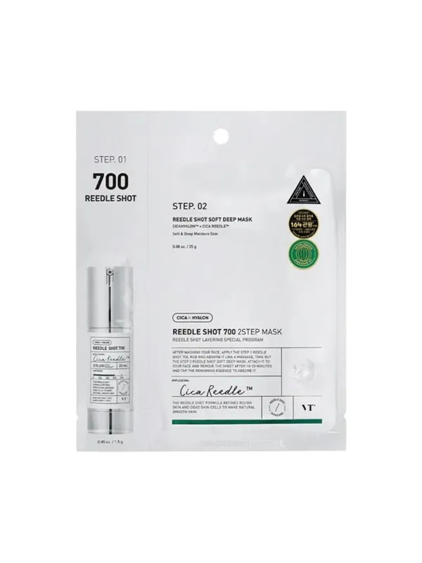 VT COSMETICS  Reedle Shot 700 2-Step Mask
