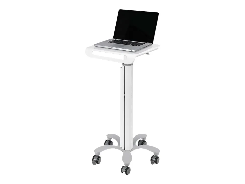 Neomounts Mobile Laptop Cart Height 80-105 cm (manual) - White - cart