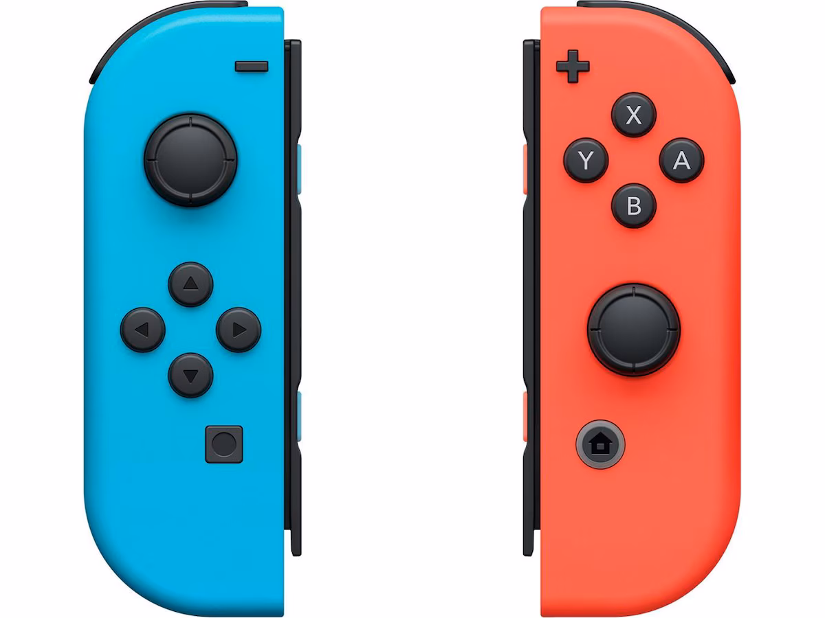 Nintendo Switch Joy-Con (Neon Red/Neon Blue)