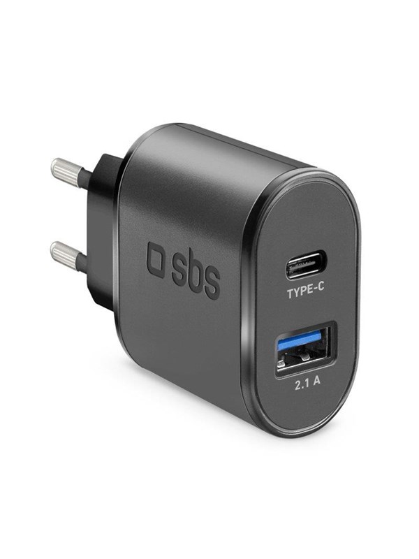 SBS 10W Charger - 2.1A - Black