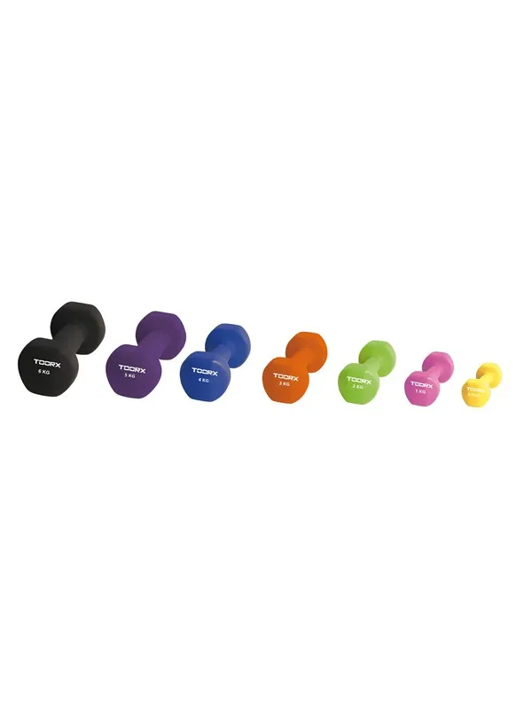 Toorx 2 kg.  Neoprene dumbbell