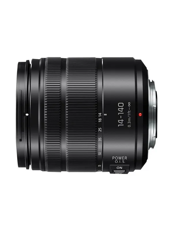 Panasonic H-FS14140E9K - zoom lens - 14 mm - 140 mm