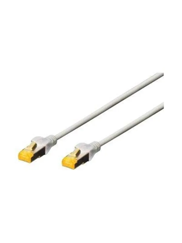 DIGITUS Patchkabel Cat6a S/FTP 2xRJ45 3.0m grau H - Grå - 3m