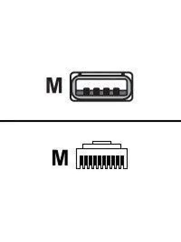 Zebra CABLE SHIELD USB SER A CONNECT