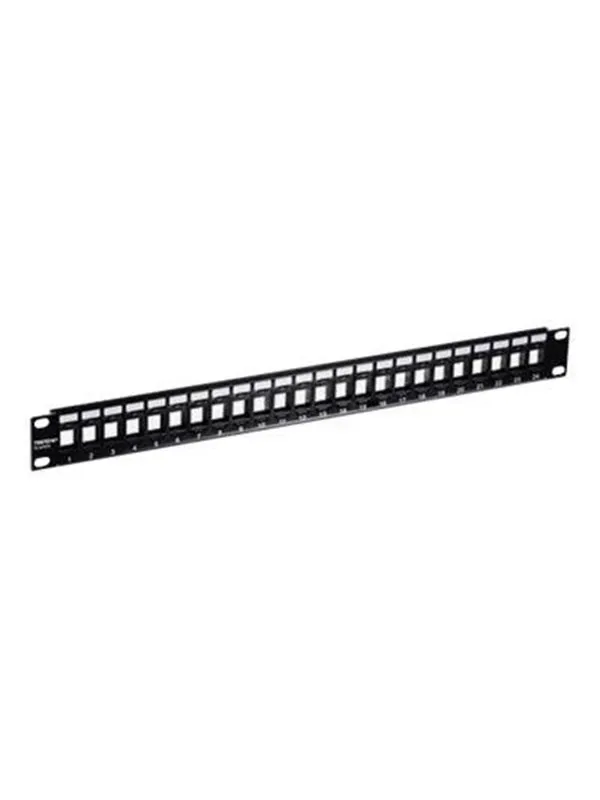 TRENDnet TC-KP24 - patch panel (blank) - 1U - 19"