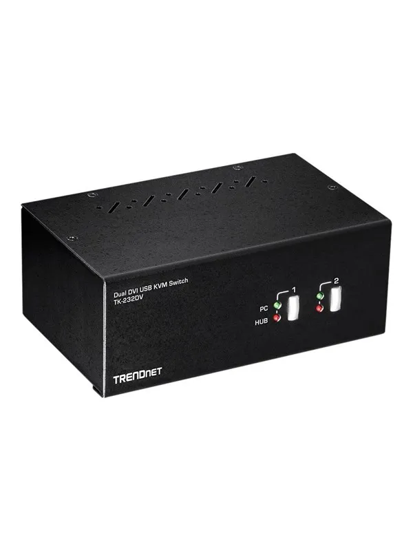 TRENDnet TK-232DV - KVM / audio / USB switch - 2 ports