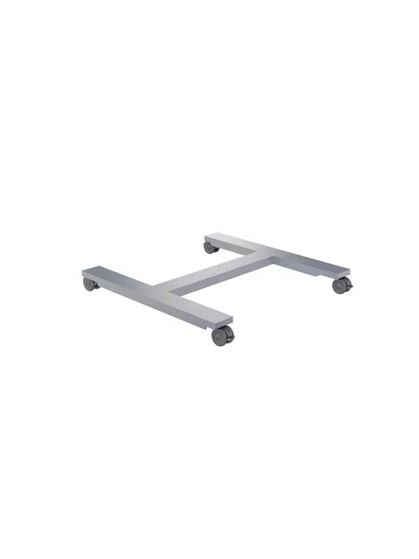 Multibrackets M Public Display Stand Wheelbase B2B Silver - Max 100 kg - recommended for