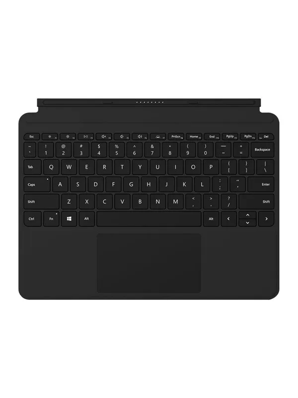Microsoft Surface Go Type Cover - keyboard - with trackpad accelerometer - German - Tastatur - Svart